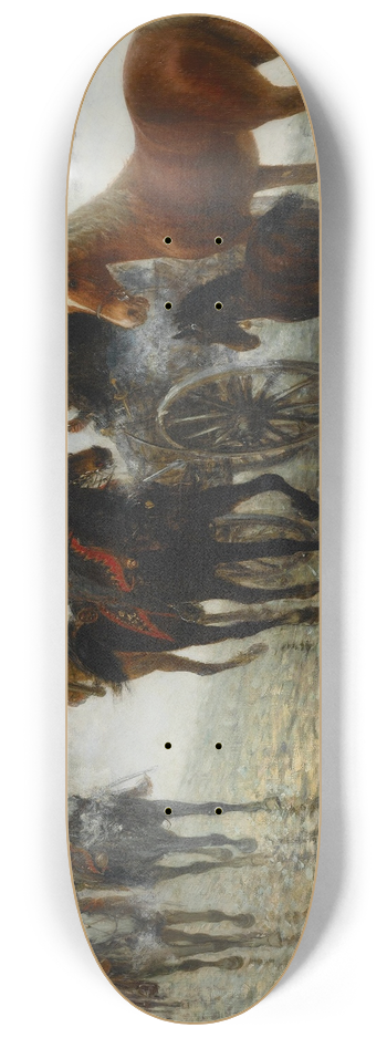 Jan Van Chelminski - Napoleonic Campaign 8.25 inch art skate deck