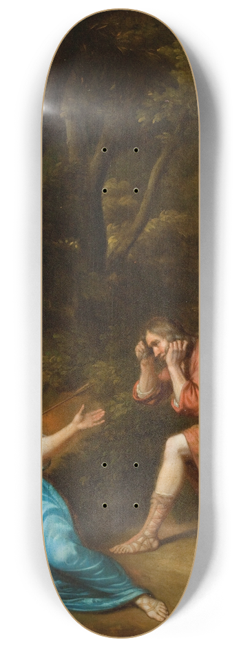 Jan van Neck - Death of Procris 8.25 inch art skate deck