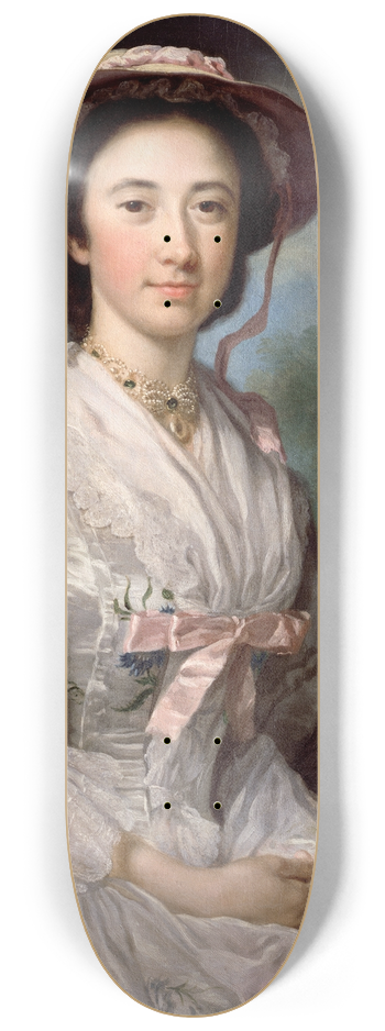 George Knapton - Lucy Ebberton 8.25 inch art skate deck