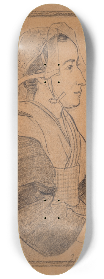 Jan Verkade - Bretonne de profil 8.25 inch art skate deck