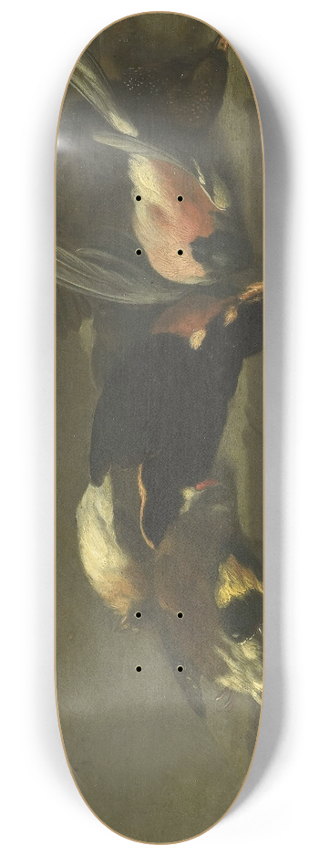 Jan Vonck - Dead Birds 8.25 inch art skate deck