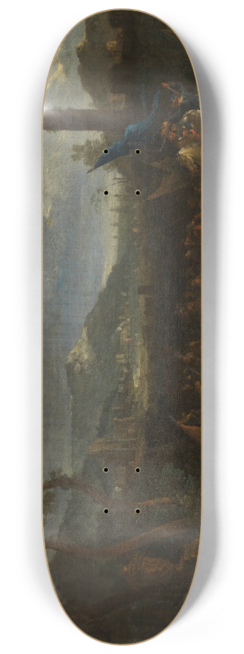 Jasper Broers - Gefecht an einer sdlichen Meereskste 8.25 inch art skate deck