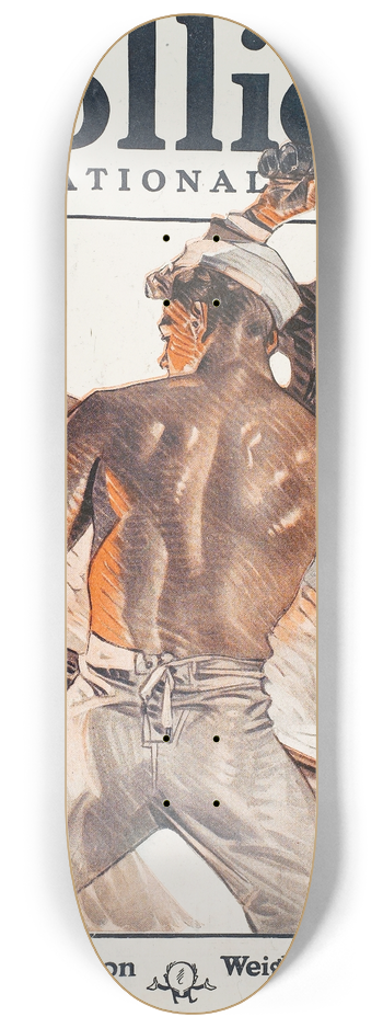 J.C. Leyendecker - Colliers 8.25 inch art skate deck