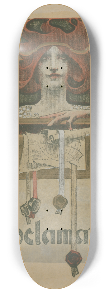 J.C. Leyendecker - Proclamation 8.25 inch art skate deck