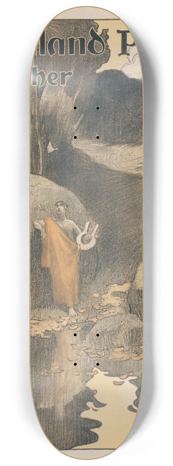 J.C. Leyendecker - The Inland Printer September 8.25 inch art skate deck