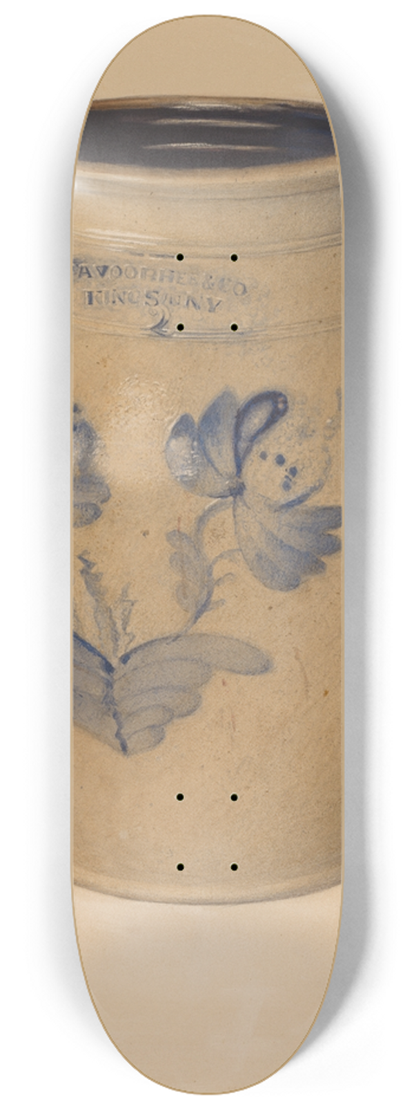 George Loughridge - Crock 8.25 inch art skate deck