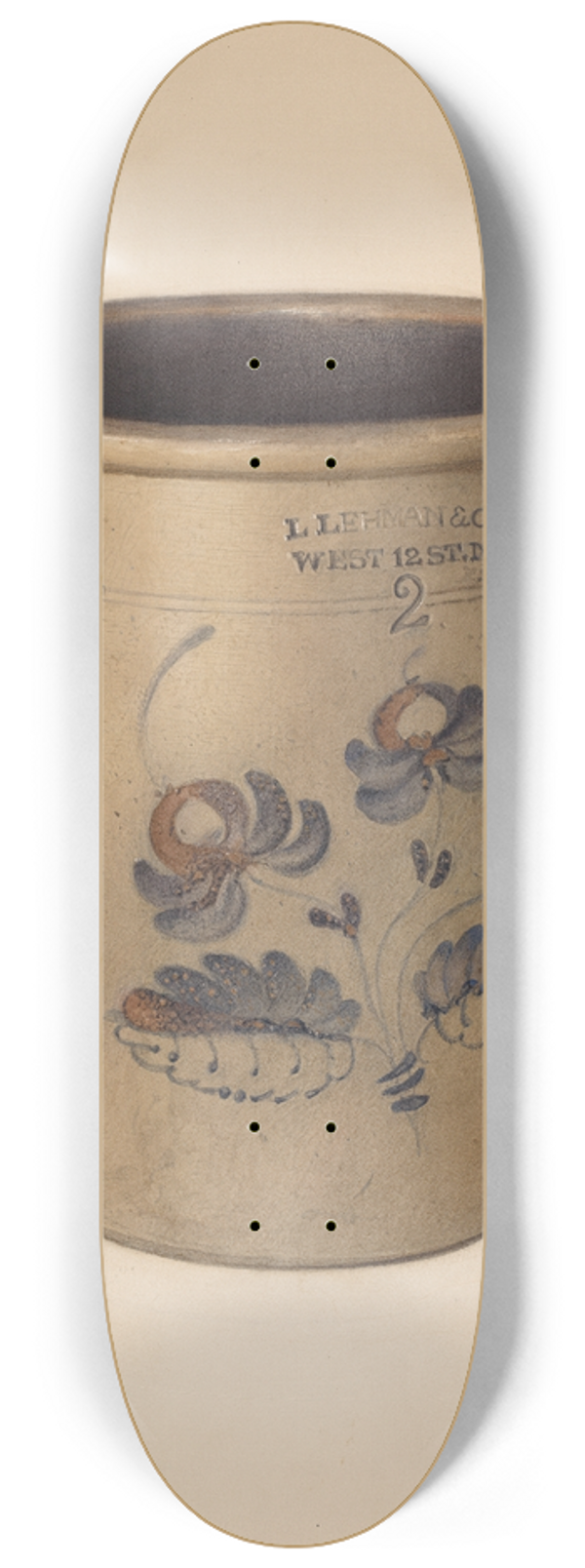 George Loughridge - Crock 8.25 inch art skate deck