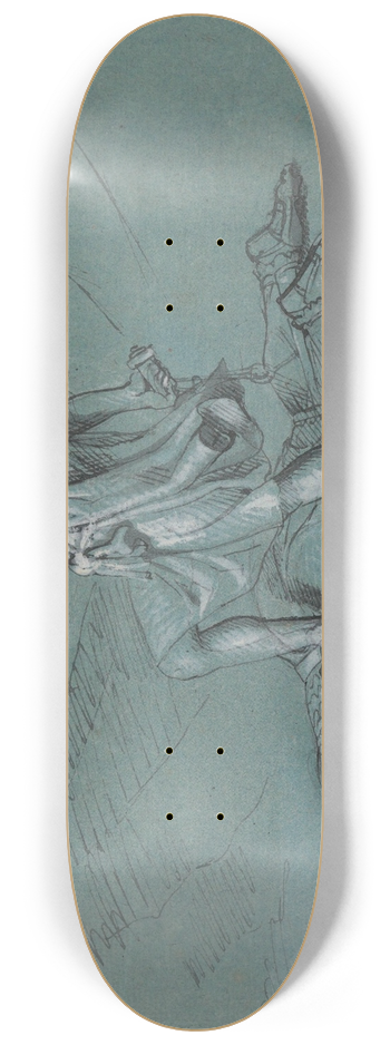 Jean Antoine Verschaeren - David and Goliath 8.25 inch art skate deck