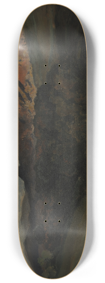 Jean-Baptiste-Camille Corot - Monte-Cavo 8.25 inch art skate deck