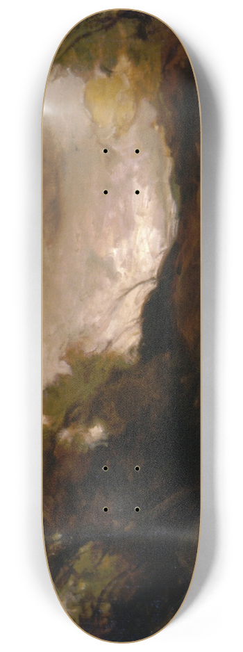 Jean-Baptiste-Camille Corot - Valle Solitaire 8.25 inch art skate deck