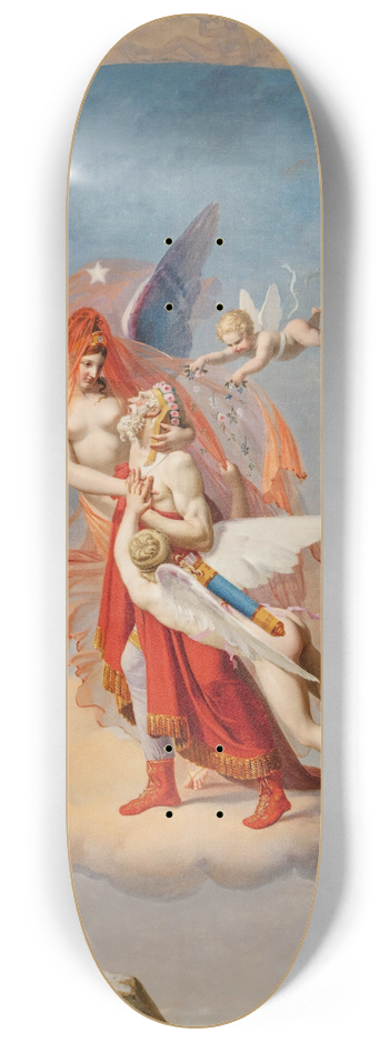Jean Baptiste Debret - The Four Seasons-Winter 8.25 inch art skate deck