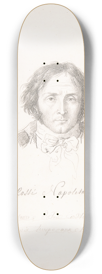 Jean Baptiste Joseph Wicar - Gaetano Rossi Napoletano 8.25 inch art skate deck