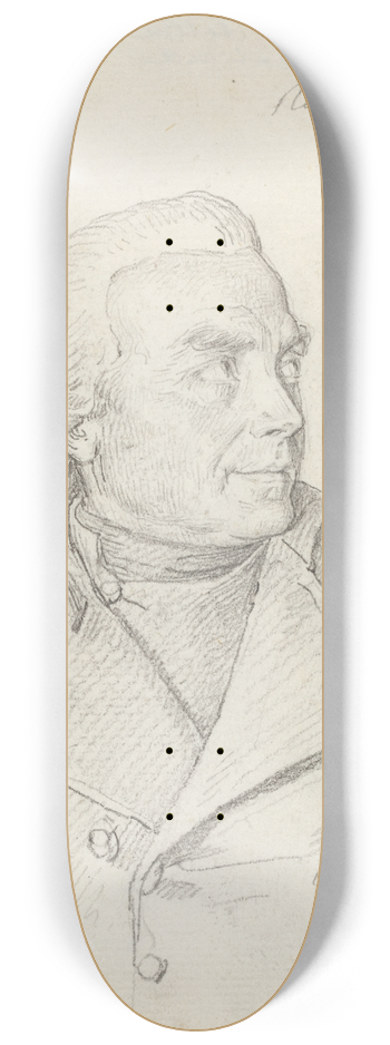 Jean Baptiste Joseph Wicar - Vincenzio Piombi 8.25 inch art skate deck