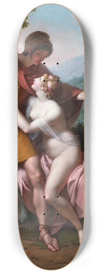 Jean-Baptiste Regnault - Venus And Adonis 8.25 inch art skate deck