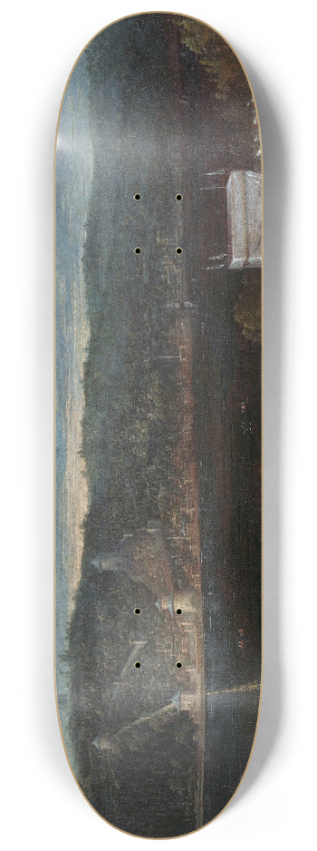 Jean Baptiste Vanmour - Wedding procession on the Bosphorus 8.25 inch art skate deck