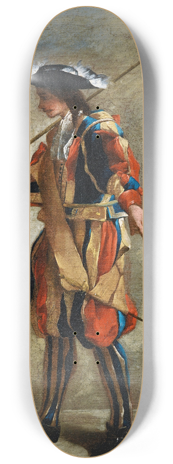 Jean Barbault - A swiss guard 8.25 inch art skate deck