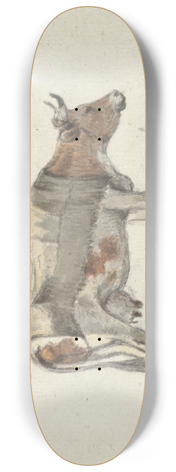 Jean Bernard - Staande koe, naar rechts 8.25 inch art skate deck