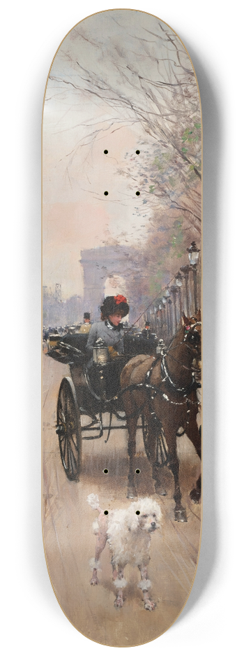 Jean Braud - Champs-lyses 8.25 inch art skate deck