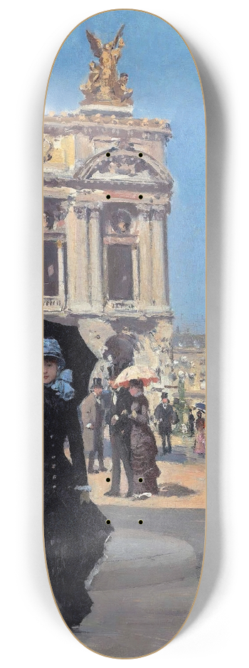 Jean Braud - Devant lOpra 8.25 inch art skate deck