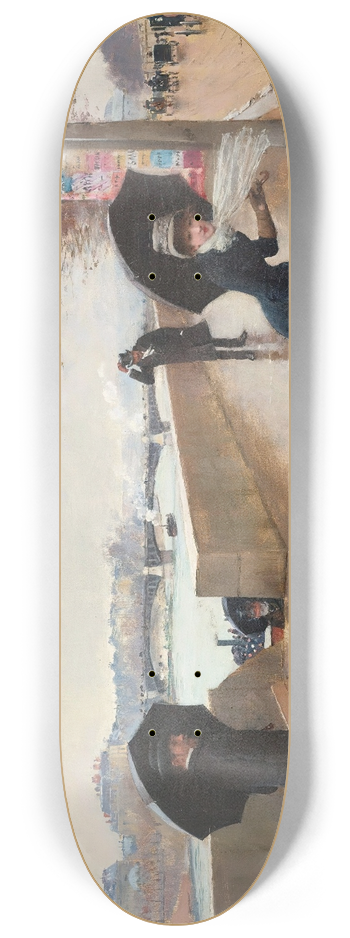 Jean Braud - Le vent 8.25 inch art skate deck