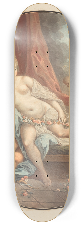 Jean Franois Janinet - Venus en reflection 8.25 inch art skate deck