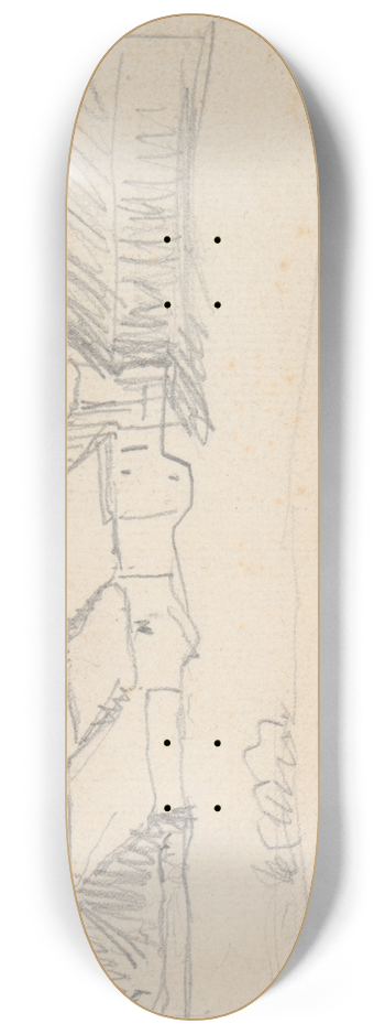 Jean-Franois Millet - Normandy 8.25 inch art skate deck