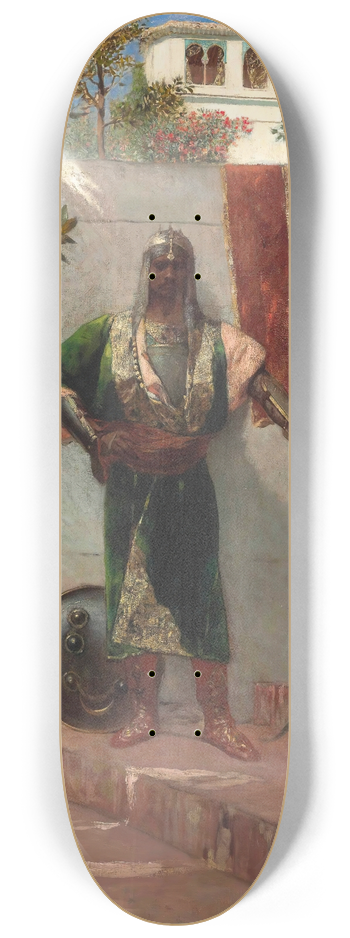 Jean-Joseph-Benjamin Constant - A Janissary 8.25 inch art skate deck