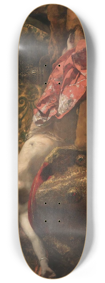 Jean-Joseph-Benjamin Constant - Reclining Odalisque 8.25 inch art skate deck