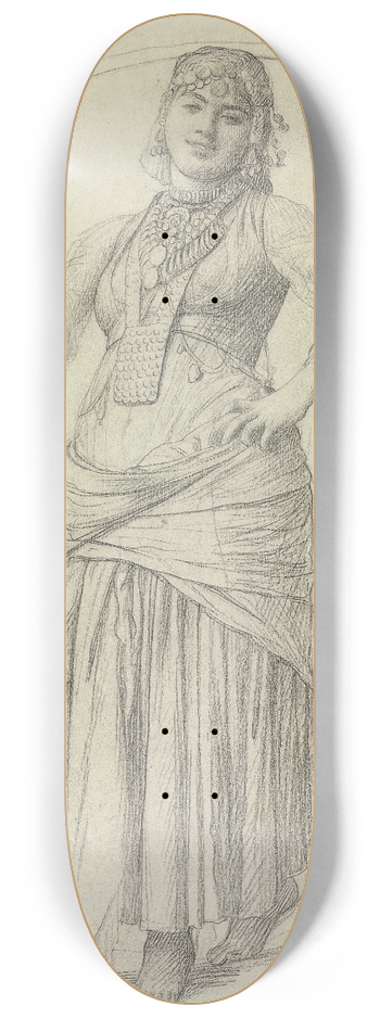 Jean-Lon Grme - Danse aux Sabres 8.25 inch art skate deck