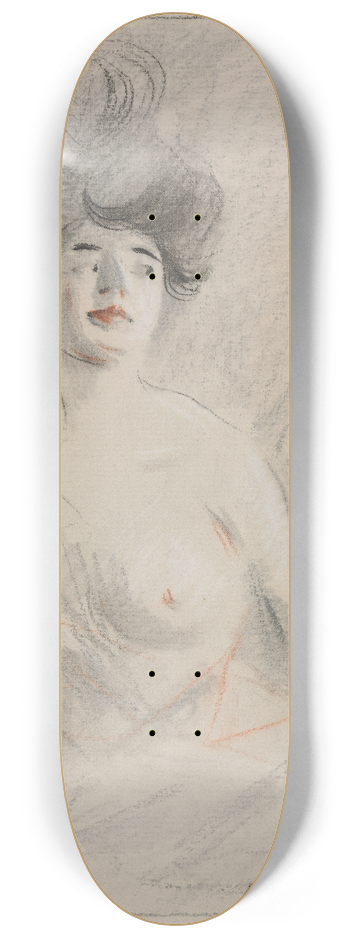 Jean-Louis Forain - Courtesan 8.25 inch art skate deck