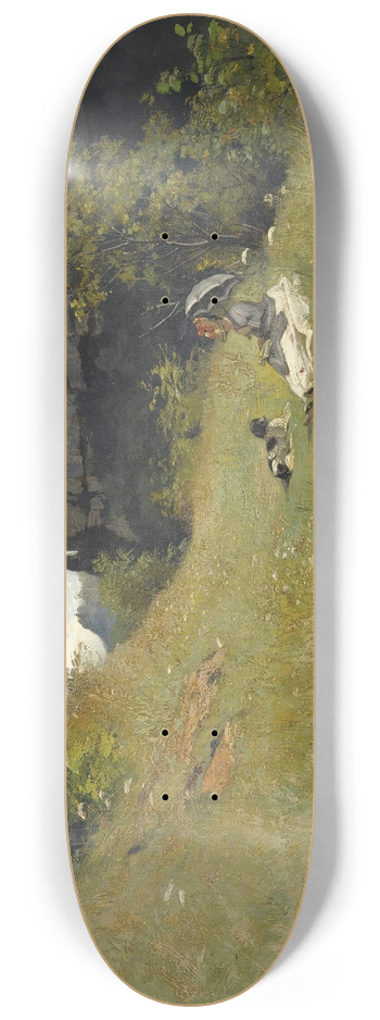 Jean-Paul Laurens - Le Chemin De La Maloche 8.25 inch art skate deck