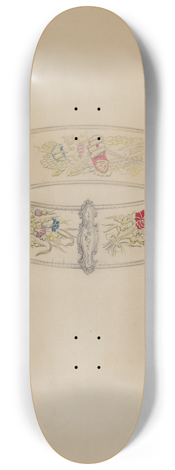 Jean Peszel - Belt 8.25 inch art skate deck