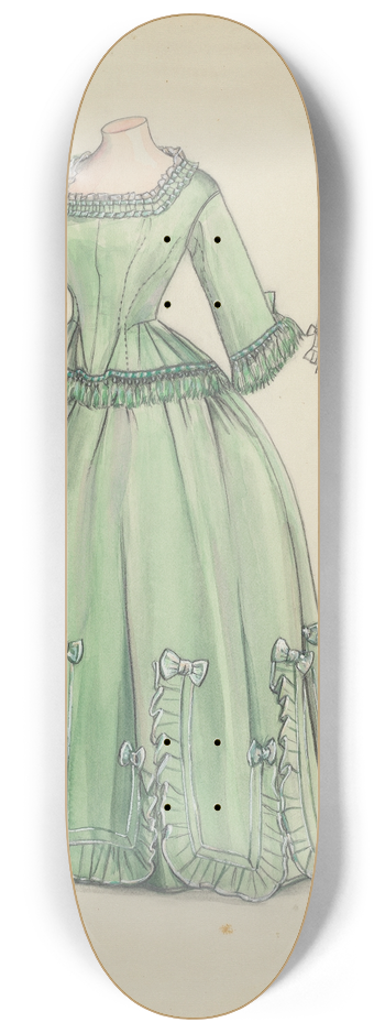 Jean Peszel - Dress 8.25 inch art skate deck