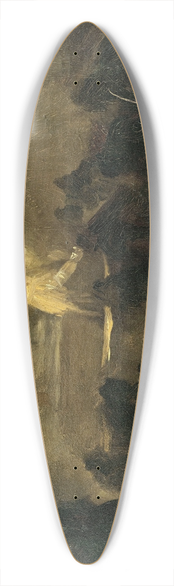 Jean-Baptiste Carpeaux - La Communion 39.3 inch art pintail longboard deck