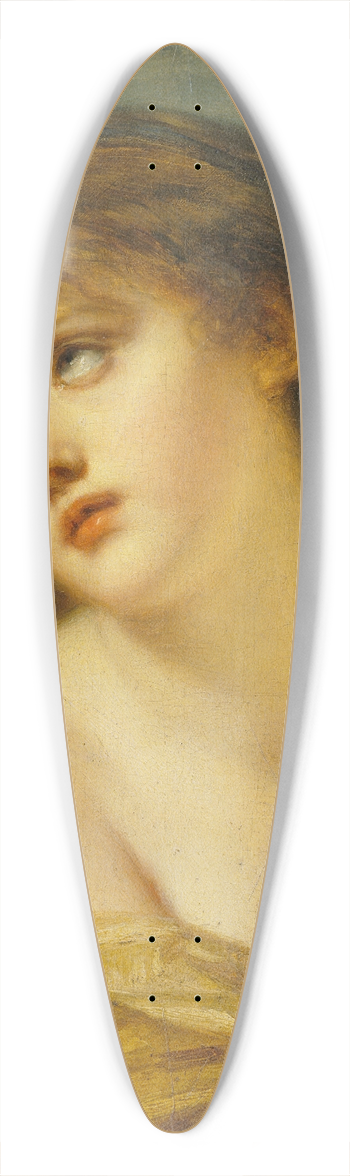 Jean-Baptiste Greuze - Psyche 39.3 inch art pintail longboard deck