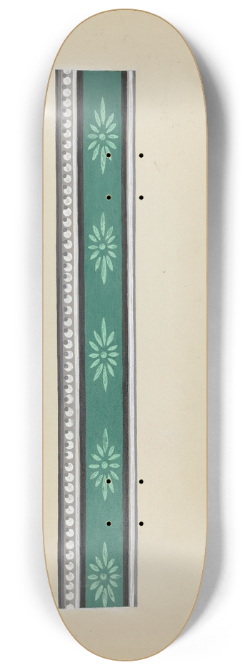 George Robin - Wall Paper Border 8.25 inch art skate deck