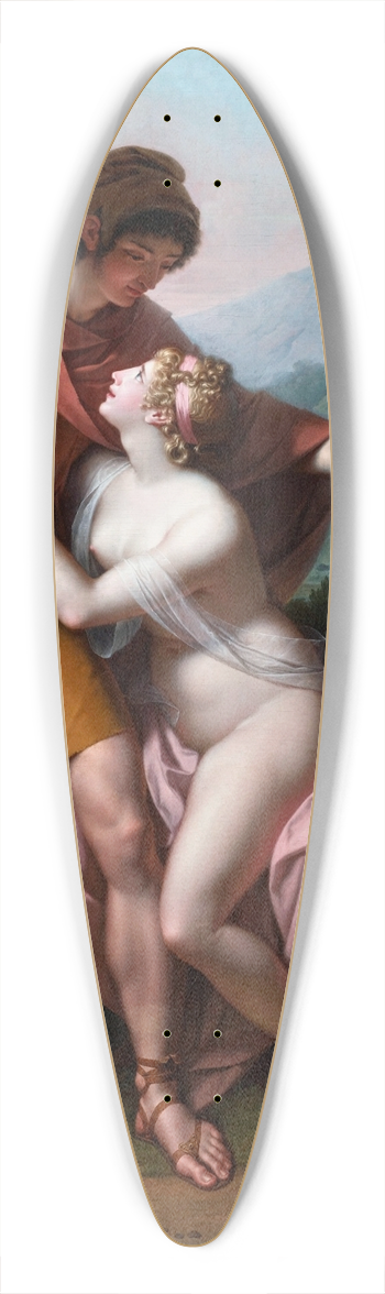 Jean-Baptiste Regnault - Venus And Adonis 39.3 inch art pintail longboard deck