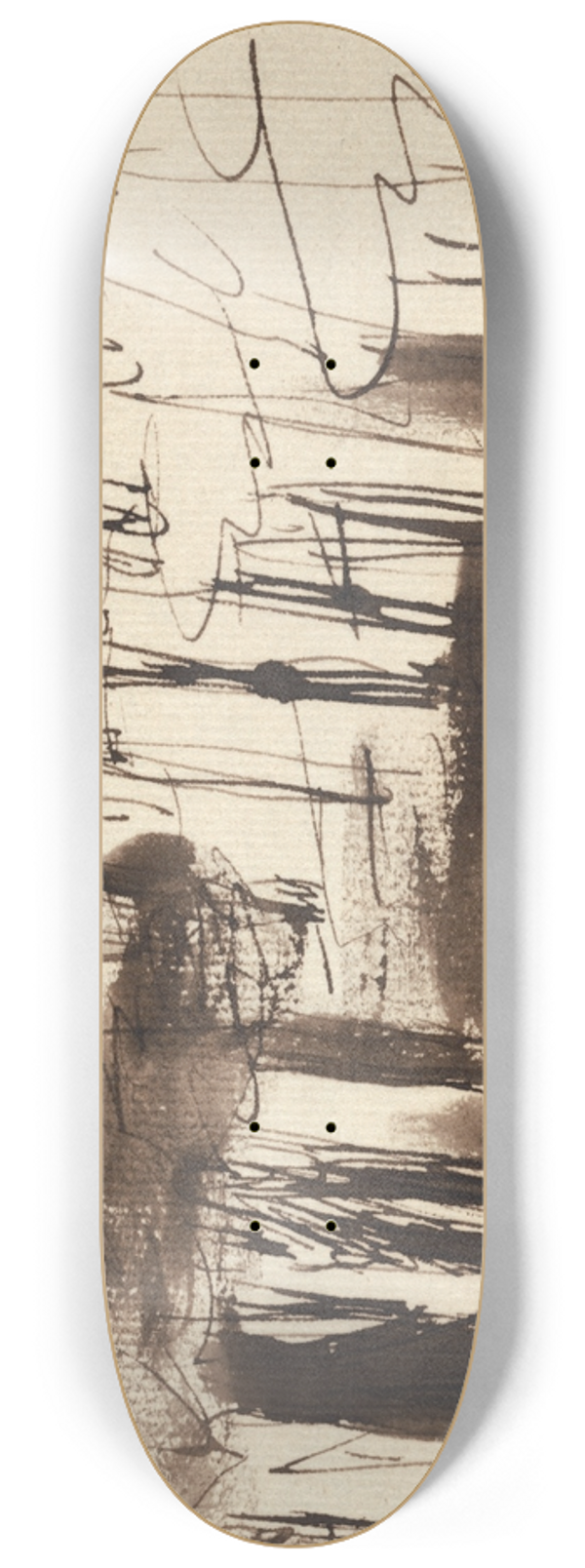 George Romney - Eartham Wood 8.25 inch art skate deck