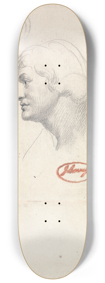 George Romney - Head of Apollo 8.25 inch art skate deck