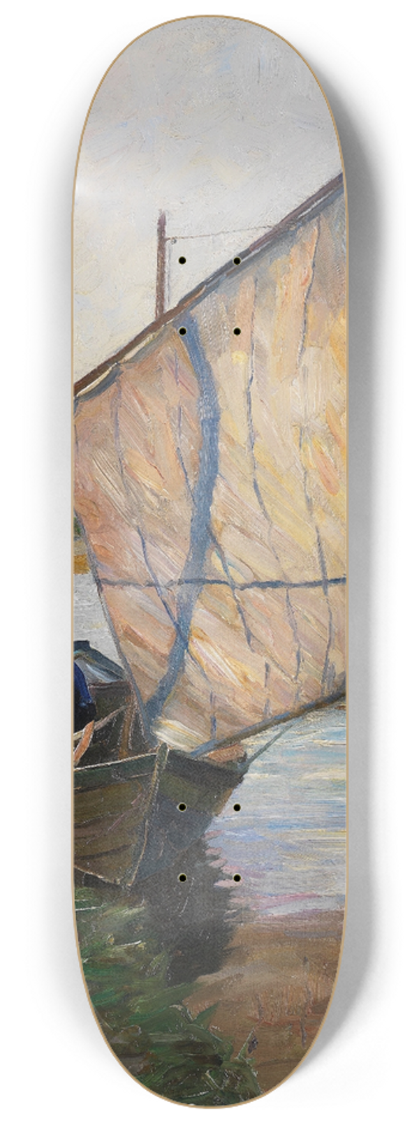 Alexander Koester - Segelboot, Holland 8.25 inch art skate deck