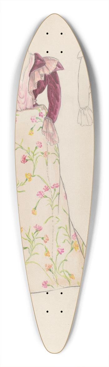 Jean Gordon - Dress 39.3 inch art pintail longboard deck