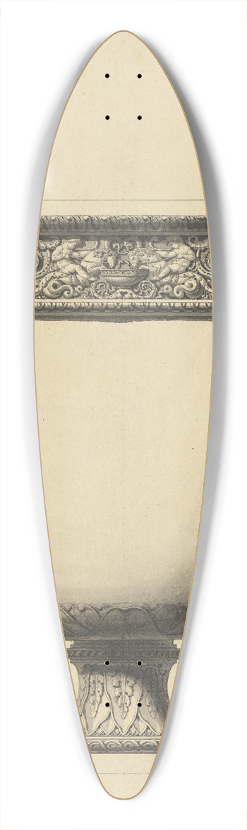 Jean Guillaume Moitte - Drawing for a Wine Cooler 39.3 inch art pintail longboard deck