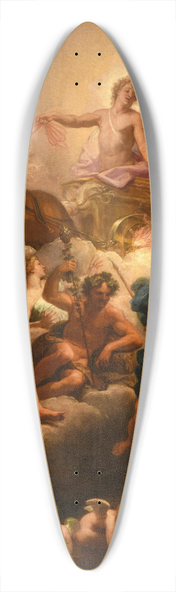 Jean Jouvenet - Apollon et le char du soleil 39.3 inch art pintail longboard deck