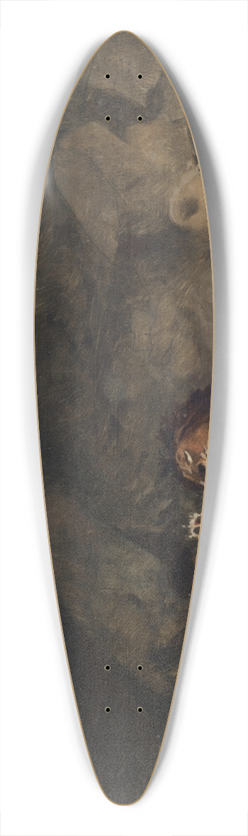 Jean-Lon Grme - Androcles 39.3 inch art pintail longboard deck