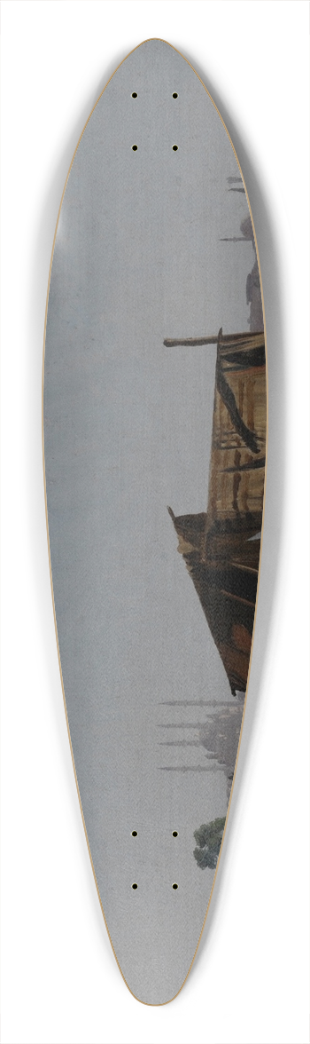 Jean-Lon Grme - An Encampment before Constantinople 39.3 inch art pintail longboard deck