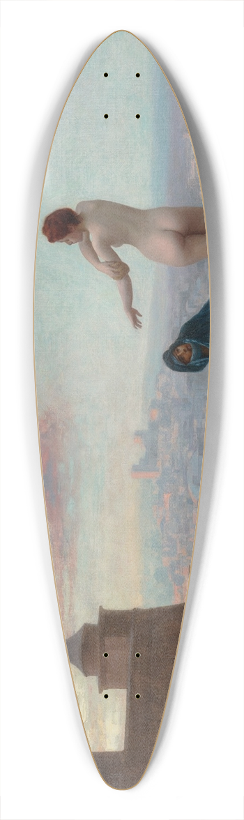 Jean-Lon Grme - Bethsabe (Bathsheba) 39.3 inch art pintail longboard deck