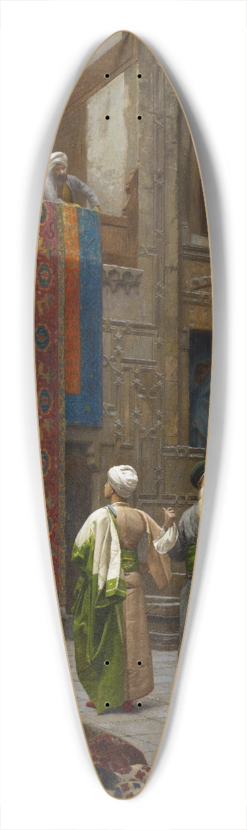 Jean-Lon Grme - The Carpet Merchant 39.3 inch art pintail longboard deck