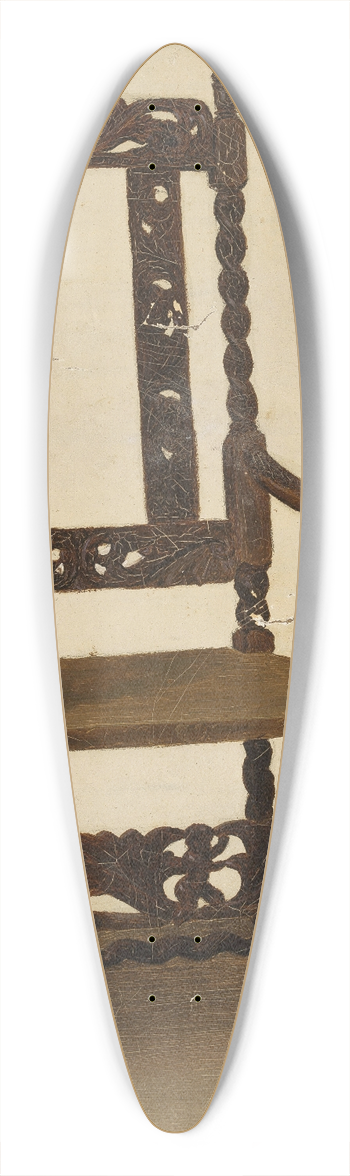 Jean Lulvs - Study of a Renaissance armchair 39.3 inch art pintail longboard deck