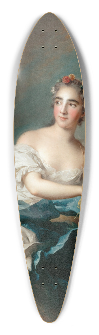 Jean-Marc Nattier - The Countess de Brac as Aurora 39.3 inch art pintail longboard deck
