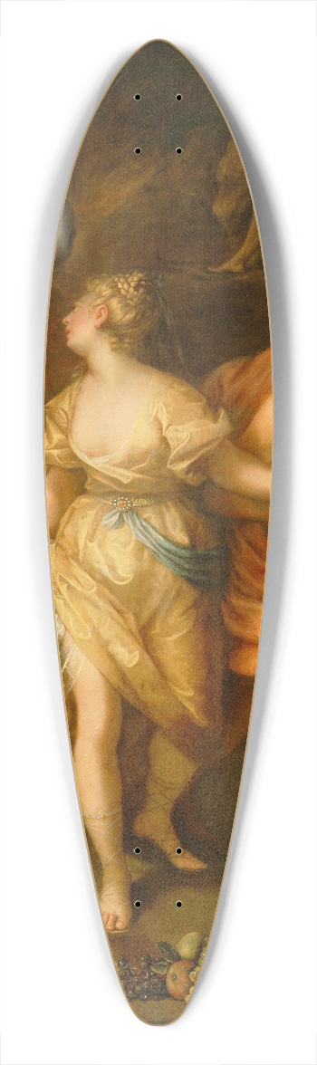 Jean Raoux - Orpheus and Eurydice 39.3 inch art pintail longboard deck
